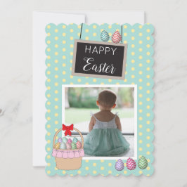 Cartão De Festividades Ovos de Pastel de Páscoa Personalizados