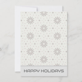 Cartão De Festividades Padrão