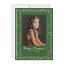 Padrão de Natal bordado