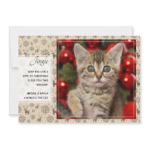 Padrão de Renas & Tipografia de Script Cor Persona