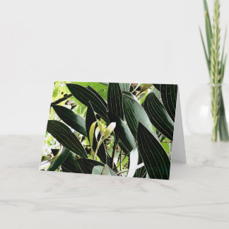 Cartão De Festividades padrão folha