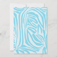 Padrão Zebra Azul