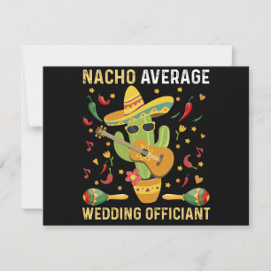 Cartão De Festividades Padre de Casamento Não Médio Festa Mexicana