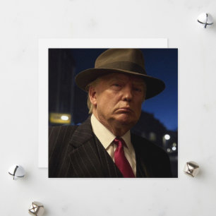 Cartão De Festividades padrinho da América Don J. Trump