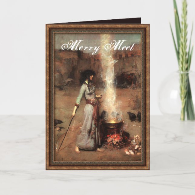 Cartão De Festividades Pagan Customizable (Frente)