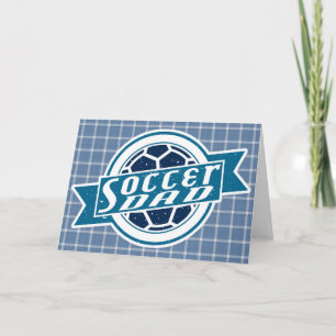 Cartão De Festividades Pai de futebol