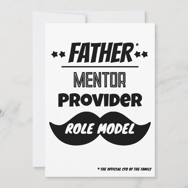 Cartão De Festividades Pai: O último MVP (Frente)