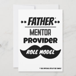 Cartão De Festividades Pai: O último MVP