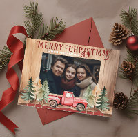 País Russo do Caminhão Vermelho Vintage