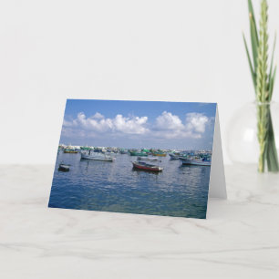Cartão De Festividades paisagem marinha