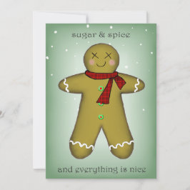 Cartão De Festividades Pão-de-ouro