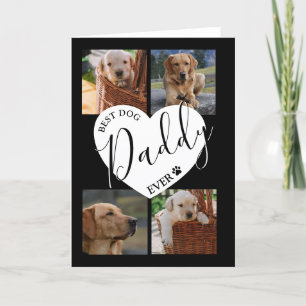 Cartão De Festividades Papai de Cachorro Mais Estiloso de Todos os Tempos