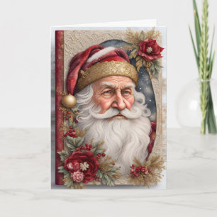 Cartão De Festividades Papai Noel 