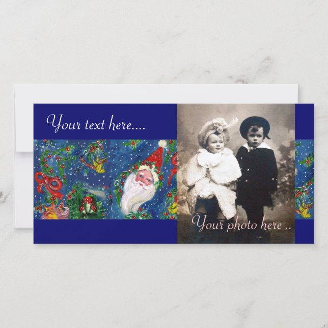 CARTÃO DE FESTIVIDADES PAPAI NOEL (Frente)