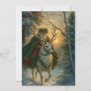 Cartão De Festividades Papai Noel