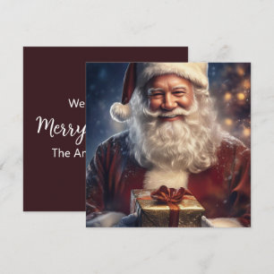 Cartão De Festividades Papai Noel