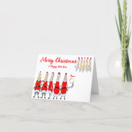 Cartão De Festividades Papai Noel 313