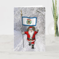 Papai Noel Com Alferes Da Virgínia Ocidental