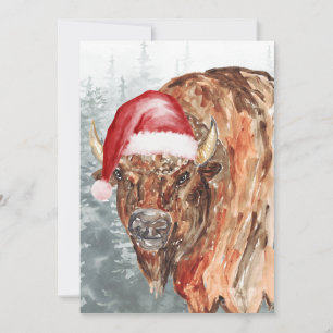 Cartão De Festividades Papai Noel de Buffalo