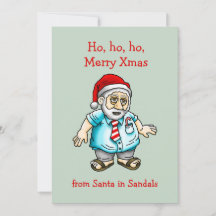 Papai Noel de Sandálias