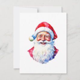 Cartão De Festividades Papai Noel - Feliz Natal A