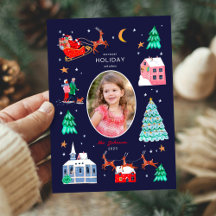 Papai Noel Fofo Foto de Natal Antiga