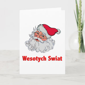 Cartão De Festividades Papai Noel Polonês #2