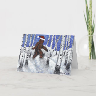 Cartão De Festividades Papai noel Squach