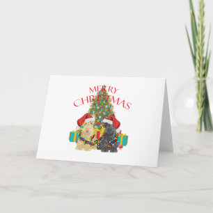 Cartão De Festividades Papais noeis