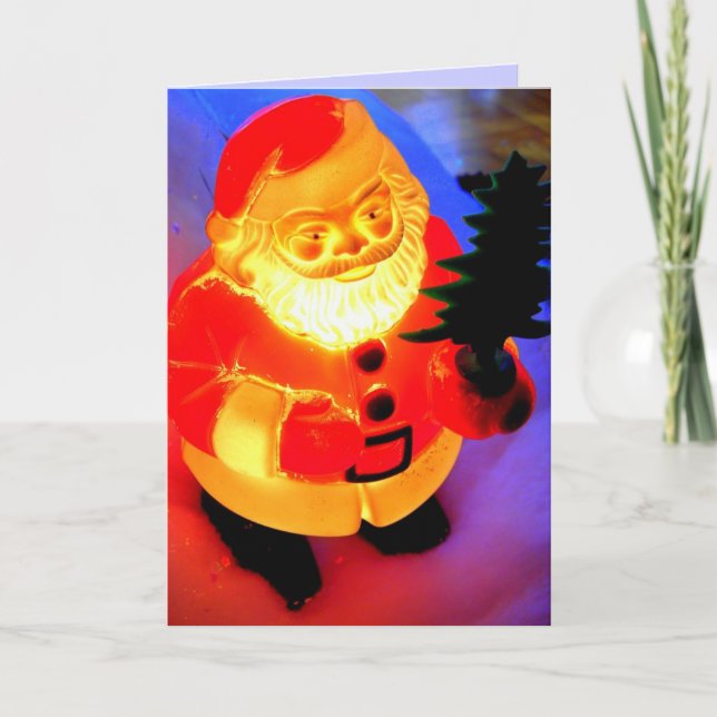 Cartão De Festividades Papais noeis (Frente)