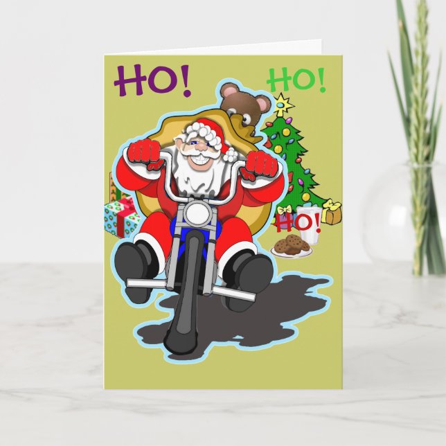 CARTÃO DE FESTIVIDADES PAPAIS NOEIS BIKER (Frente)