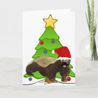Papais noeis de Badger de Mel de Mustache