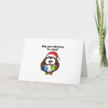 Papais noeis de coruja de Natal