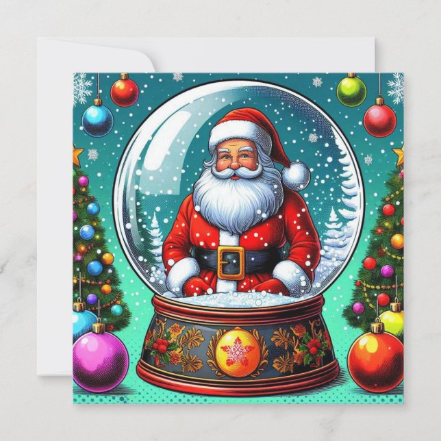 Cartão De Festividades Papais noeis de Natal! (Frente)