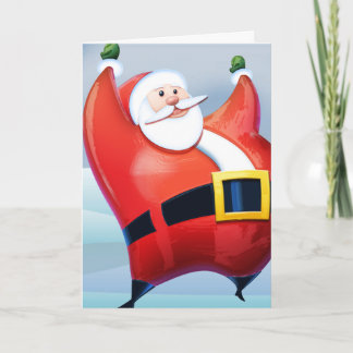 Cartão De Festividades Papais noeis desejam-te!