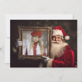 Cartão De Festividades Papais noeis do Mundo Antigo | Adicionar a sua fot
