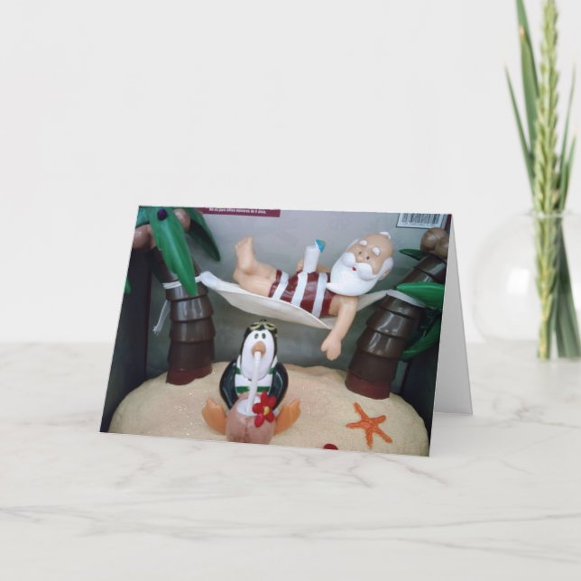 CARTÃO DE FESTIVIDADES PAPAIS NOEIS EM HAMMOCK (Frente)