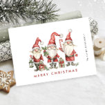 Cartão De Festividades Papais noeis Engraçados Gnomos Corporação de Natal<br><div class="desc">Surpreenda e traga alegria aos próximos e torne a celebração inesquecível. Para mais personalização,  clique no link "personalizar mais" e use nossa ferramenta design para modificar esse modelo.</div>