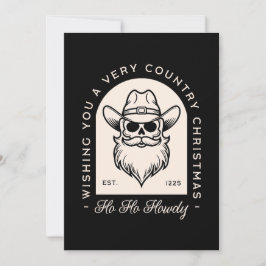 Cartão De Festividades Papais noeis góticos escuros - estética natalícia