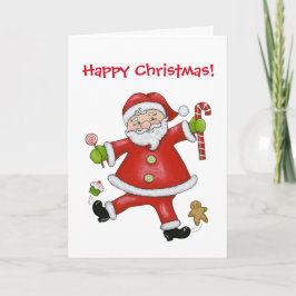 Cartão De Festividades Papais noeis intransigentes