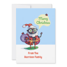 Papais noeis Ladybug Natal personalizado