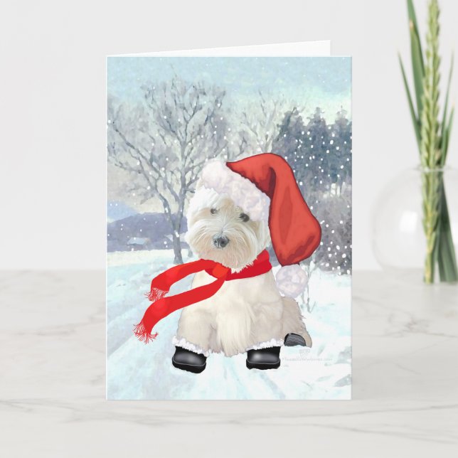 Cartão De Festividades Papais noeis nas inicializações (Frente)