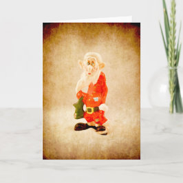 Cartão De Festividades Papais noeis pobres