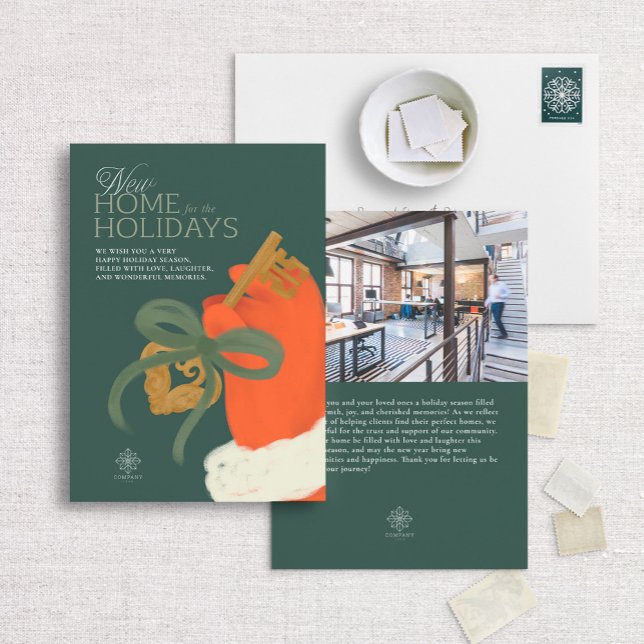 Cartão De Festividades Papais noeis Principais Nova Saudação de Natal Dom (Criador carregado)