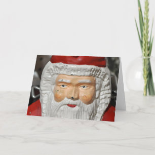 Cartão De Festividades Papais noeis Vintage