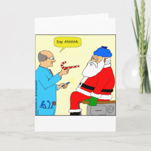Cartão De Festividades papais noeis x85 dizem : ahhh Cartoon