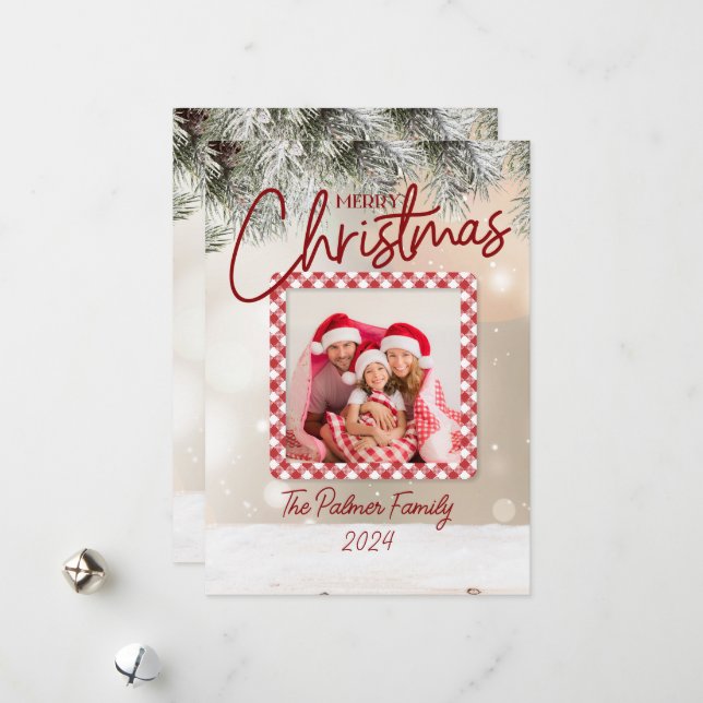 Cartão De Festividades Papel com Design Grunge (Frente/Verso In Situ)