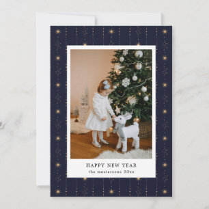 Cartão De Festividades Papel De Parede Estrelas Azuis E Douradas Foto Car