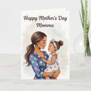 Cartão De Festividades Para a Mamãe no Dia das Mães