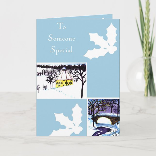 Cartão De Festividades Para alguém especial (Frente)